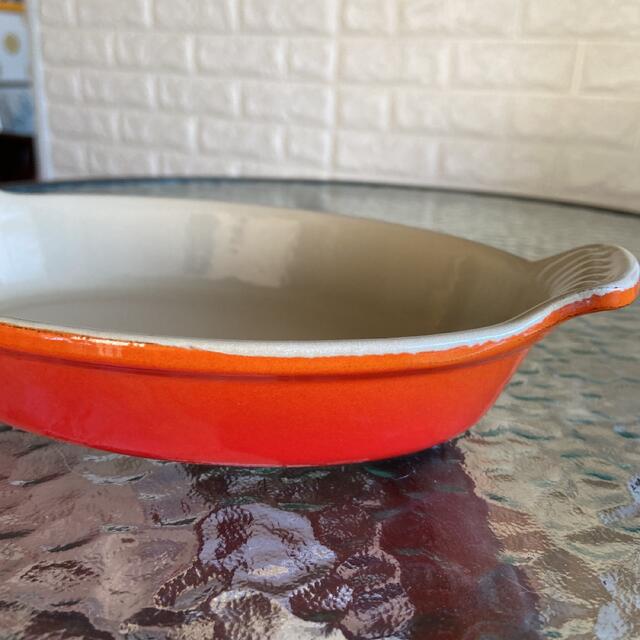LE CREUSET - ルクルーゼ 直火OK オーバルグラタンディッシュ LE CREUSET - ルクルーゼ 直火OK オーバルグラタンディッシュ