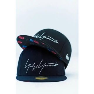 ヨウジヤマモト(Yohji Yamamoto)のYohji Yamamoto NEW ERA スカルローズキャップ(キャップ)