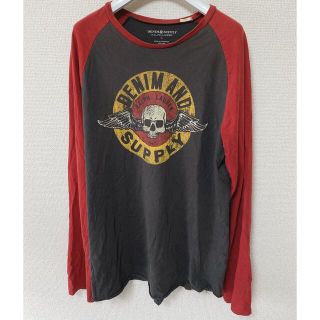 デニムアンドサプライラルフローレン(Denim & Supply Ralph Lauren)のoreo様専用正規品 DENIM&SUPPLY ラルフローレン スカル ロンT★(Tシャツ/カットソー(七分/長袖))