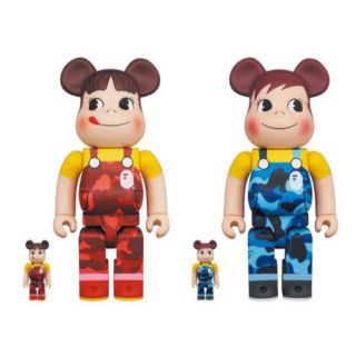 メディコムトイ(MEDICOM TOY)のBE@RBRICK BAPE(R)×ペコちゃん&ポコちゃん100%&400%(その他)