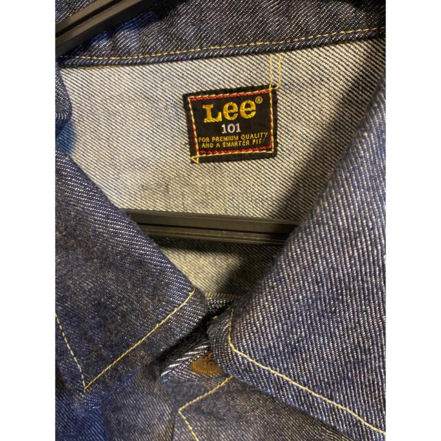 Lee(リー)のLee刺繍デニムジャケット 新品未使用 メンズのジャケット/アウター(Gジャン/デニムジャケット)の商品写真