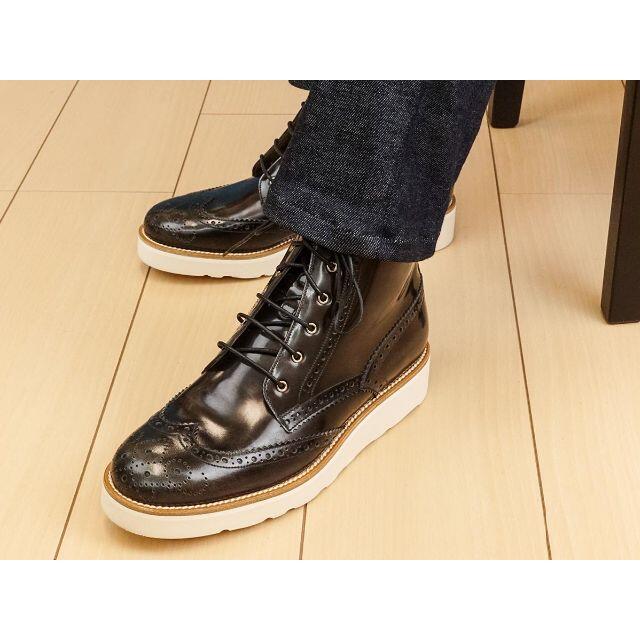 Bally(バリー)のBALLY 革靴 6198996 ショートブーツ 24.5cm メンズの靴/シューズ(ブーツ)の商品写真