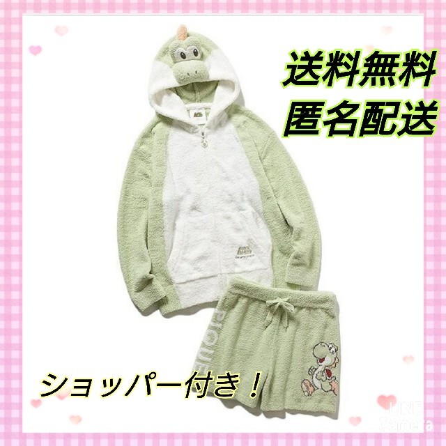ジェラート ピケマリオ ヨッシーパーカー&ショートパンツ セット ジェラート ピケマリオ ヨッシーパーカー&ショートパンツ セット