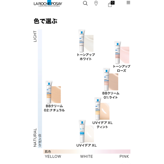 LA ROCHE-POSAY(ラロッシュポゼ)のラロッシュポゼ　UVイデア　XL コスメ/美容のベースメイク/化粧品(化粧下地)の商品写真