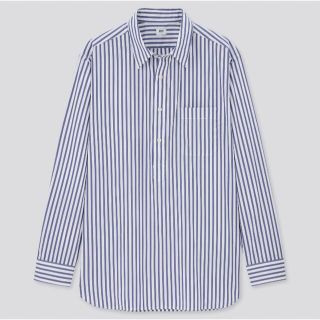 ユニクロ(UNIQLO)のユニクロ　メンズ　ストライプシャツ(シャツ)