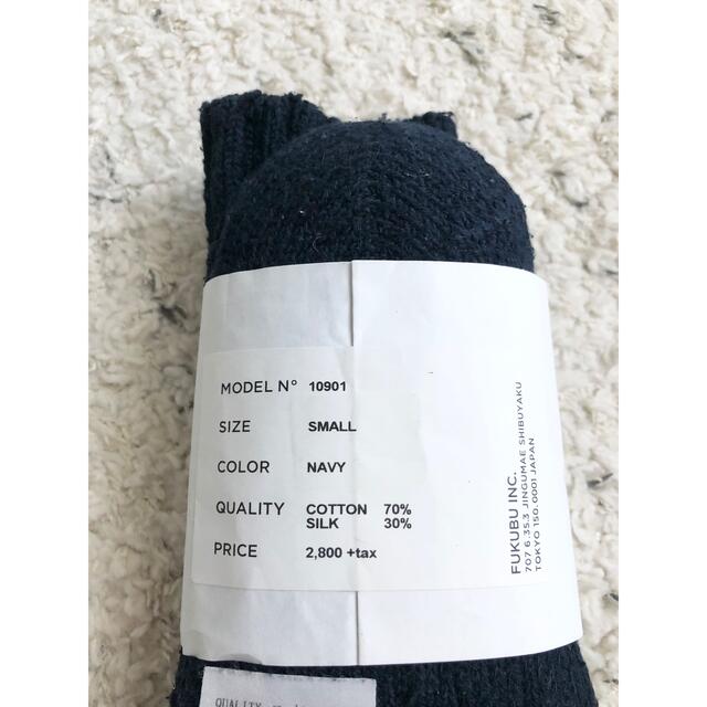 YAECA(ヤエカ)の定番 YAECA COTTON SILK SOCKS ヤエカ 靴下 レディースのレッグウェア(ソックス)の商品写真