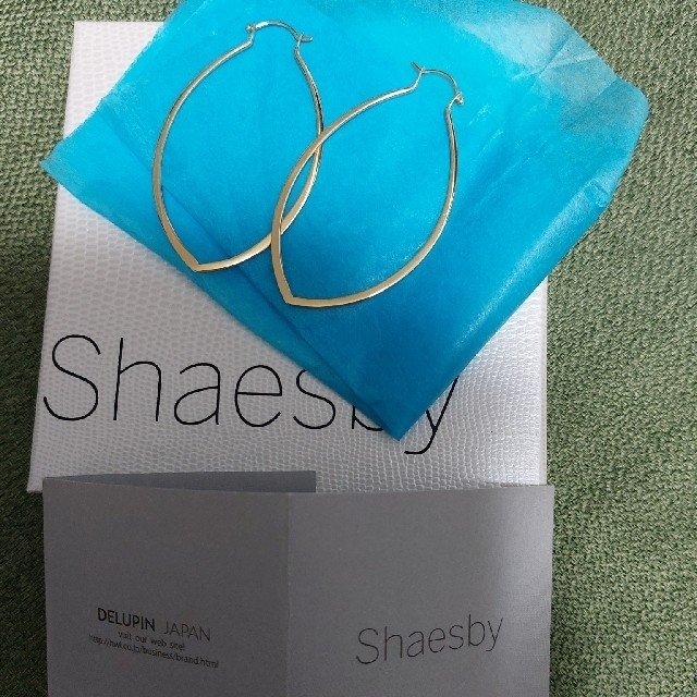 専用 Shaesby シェイスビー K14 イエローゴールド フープピアス | www