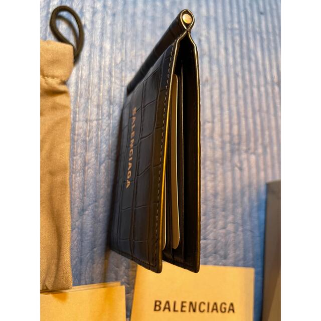 Balenciaga(バレンシアガ)の★ぎん様専用★マネークリップ★セミマットクロコダイル型押しカーフスキン★ メンズのファッション小物(マネークリップ)の商品写真