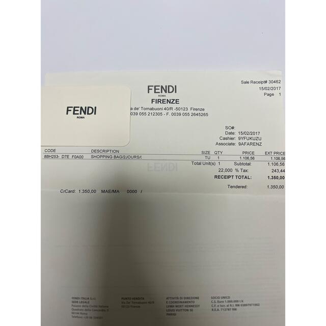 FENDI(フェンディ)の【訳あり美品】フェンディ プチトゥージュール レディースのバッグ(ハンドバッグ)の商品写真