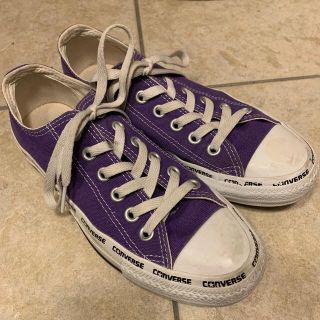 コンバース(CONVERSE)のコンバース オールスター パープル24cm(スニーカー)