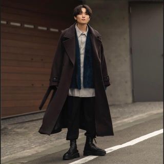 マルタンマルジェラ(Maison Martin Margiela)のryo takashima コート(BROWN)(ロングコート)