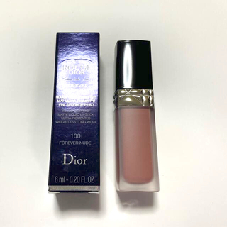 ディオール(Dior)のルージュ ディオール フォーエヴァー リキッド 100 フォーエヴァー ヌード(口紅)