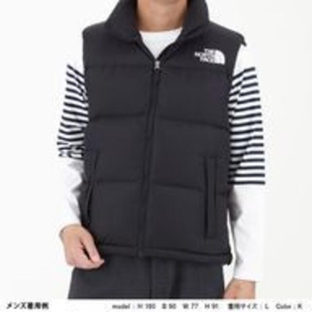 ザ・ノースフェイス ヌプシ ダウンベスト K/BK(L) 新品未使用 正規品
