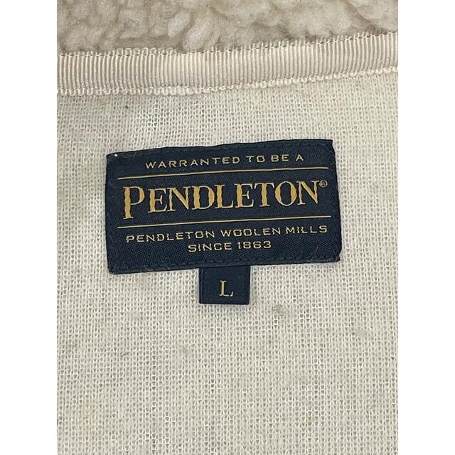 PENDLETON(ペンドルトン)のペンドルトン ボアスタンドジップブルゾン 美品 メンズのジャケット/アウター(ブルゾン)の商品写真