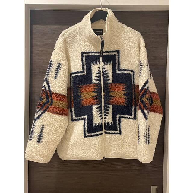 PENDLETON(ペンドルトン)のペンドルトン ボアスタンドジップブルゾン 美品 メンズのジャケット/アウター(ブルゾン)の商品写真