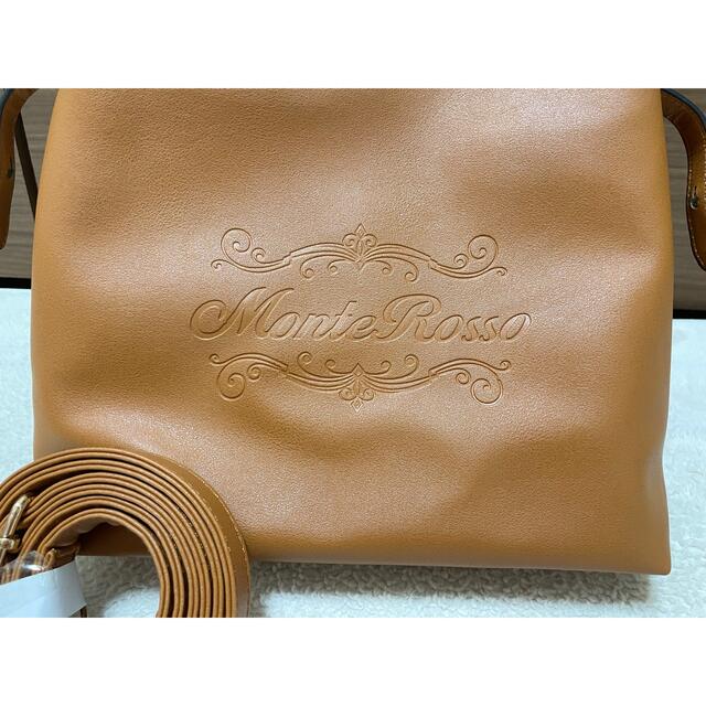 Monte Rosso モンテロッソ バイカラー3wayバッグ 美品 レディースのバッグ(ハンドバッグ)の商品写真