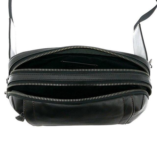 COACH(コーチ)のCOACH  メンズ レザー ワンショルダー ウエストポーチ ブラック 黒 メンズのバッグ(ウエストポーチ)の商品写真