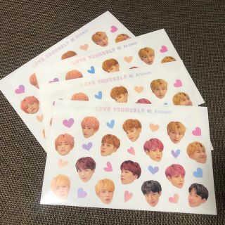 BTS LOVE YOURSELF ステッカー(ミュージシャン)