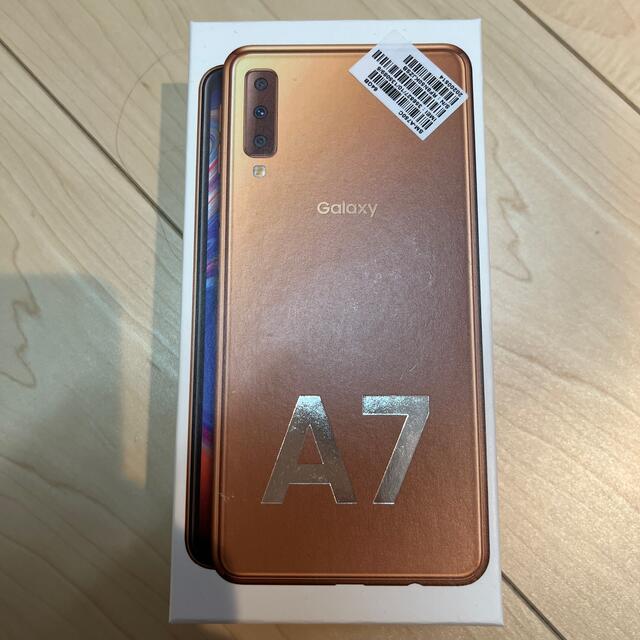 GALAXY A7 ゴールド