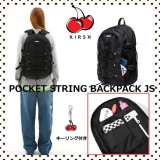 KIRSH POCKET STRING バックパック リュック 通学 通勤