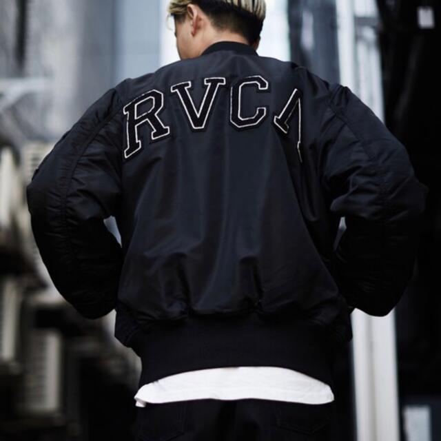 ユニセックス RVCA ルーカMA-1 WEB限定 ジャケット L-