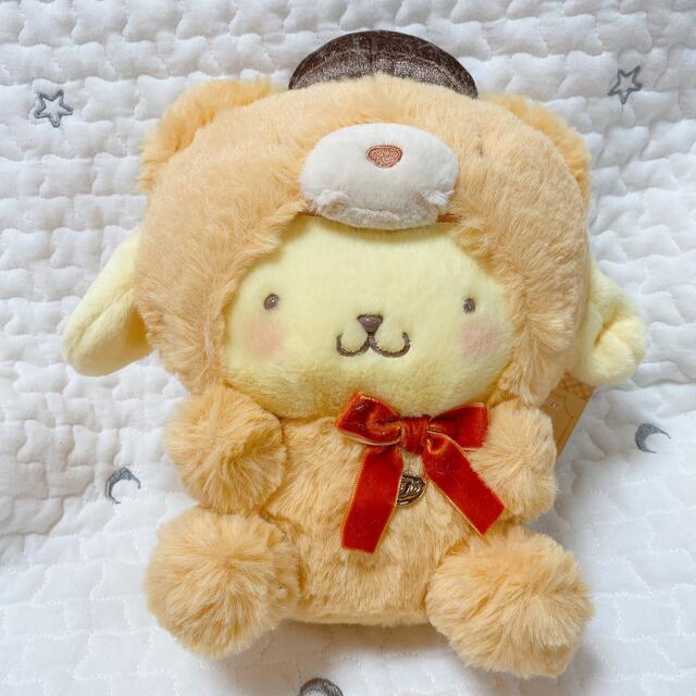 ポムポムプリン - ポムポムプリン ラテクマシリーズ ぬいぐるみ ポムポムプリン - ポムポムプリン ラテクマシリーズ ぬいぐるみ