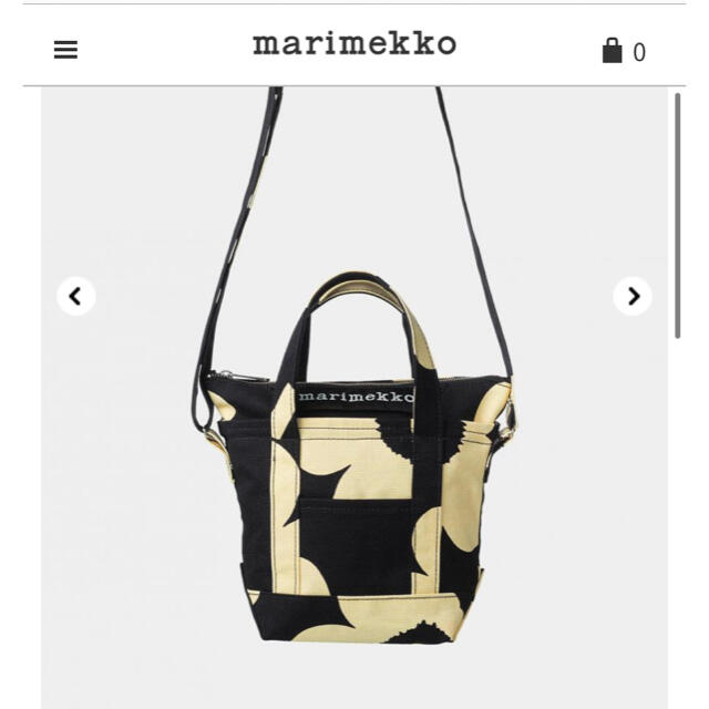 marimekko(マリメッコ)の新品　Milli Matkuri Juhla Unikko ショルダーバッグ レディースのバッグ(ショルダーバッグ)の商品写真