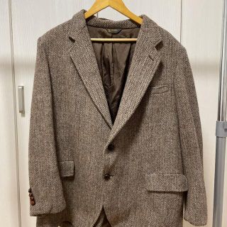 ハリスツイード(Harris Tweed)の【ハリスツイード】コート　ジャケット チェスターコート ビンテージ　人気　メンズ(テーラードジャケット)