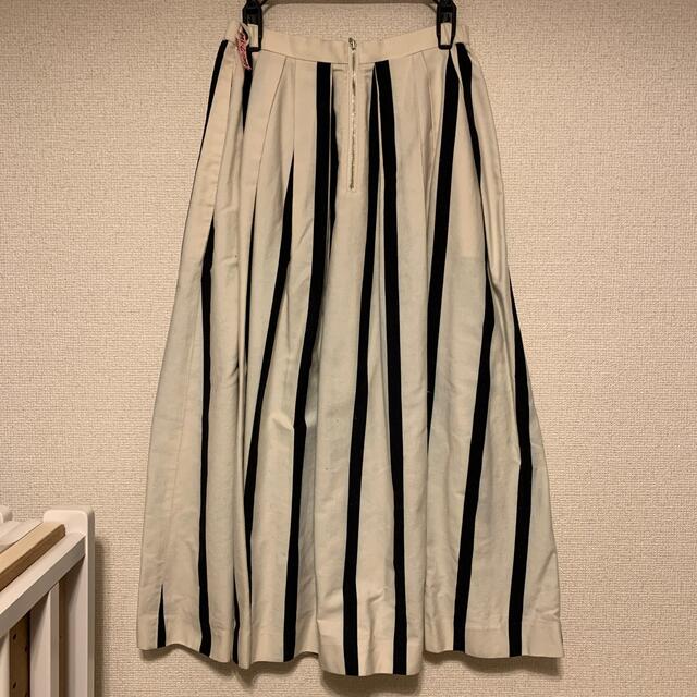 yori ストライプ　スカート　36