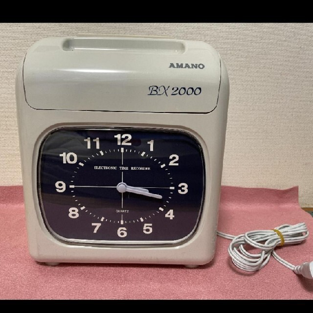 アマノ電子タイムレコーダー BX2000