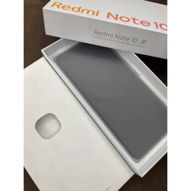 ANDROID(アンドロイド)のRedmi Note 10 JE XIG02 本体 スマホ/家電/カメラのスマートフォン/携帯電話(スマートフォン本体)の商品写真