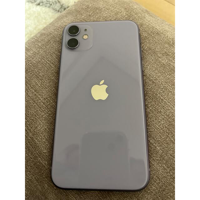 iPhone11 128G パープルスマートフォン本体