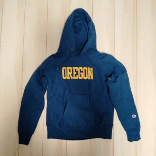 チャンピオン(Champion)のChampion パーカー ブルー 青 Mサイズ カレッジ(パーカー)