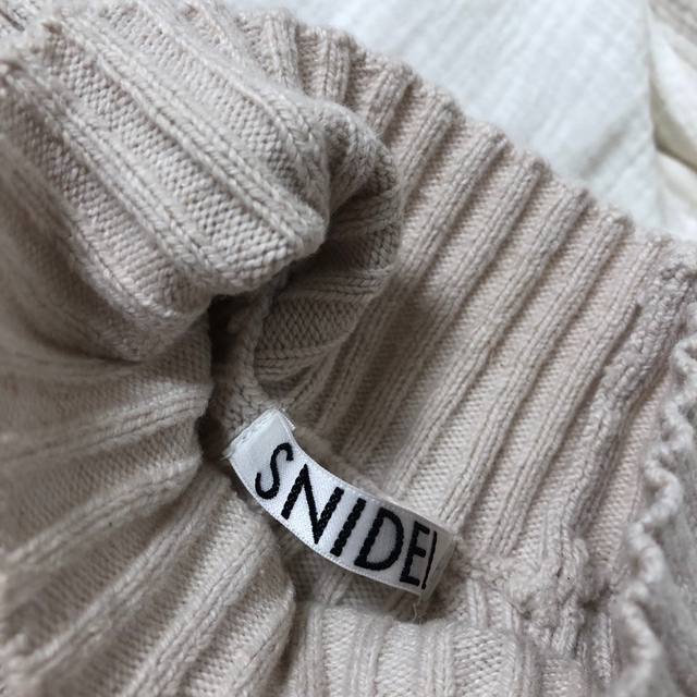 SNIDEL(スナイデル)のリブタイトミニニットワンピース　snidel レディースのワンピース(ミニワンピース)の商品写真