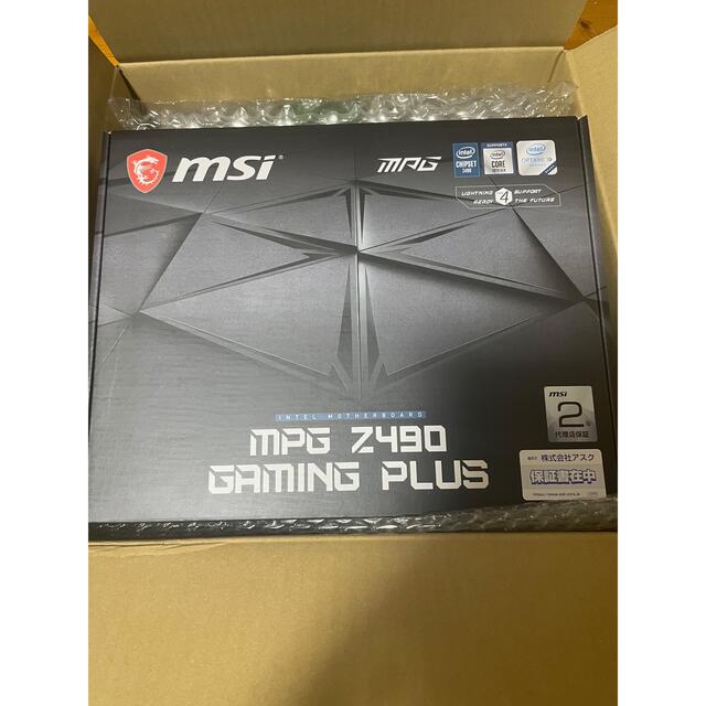 MSI  ATX対応マザー  MPG Z490 GAMING PLUS