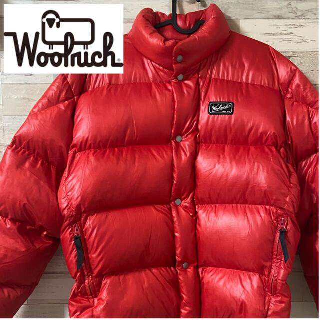 【ウールリッチ】90's 軽量フェザー　ダウンジャケット　アシックス製WOOLRICHの90