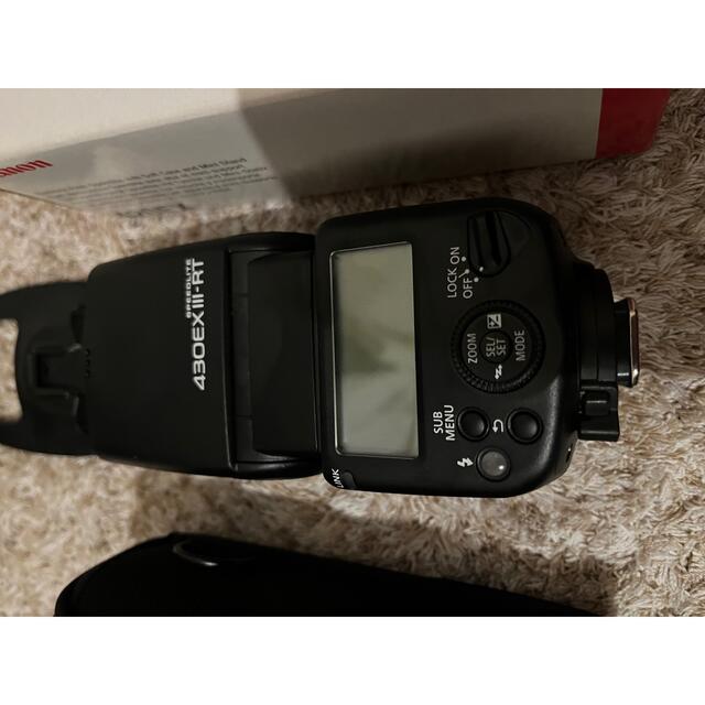 Canon(キヤノン)のCanon ストロボ　430ex iii-rt スマホ/家電/カメラのカメラ(ストロボ/照明)の商品写真