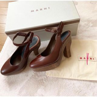 マルニ(Marni)の【希少】新品未使用　マルニ　MARNI    23cm(ハイヒール/パンプス)