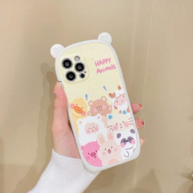 Iphone 13pro スマホケース 動物 アニマル 可愛い イラストの通販 By Shell Pink ラクマ