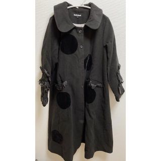 コムデギャルソン(COMME des GARCONS)のimakokoni ドット　チュール フリルコート(ロングコート)