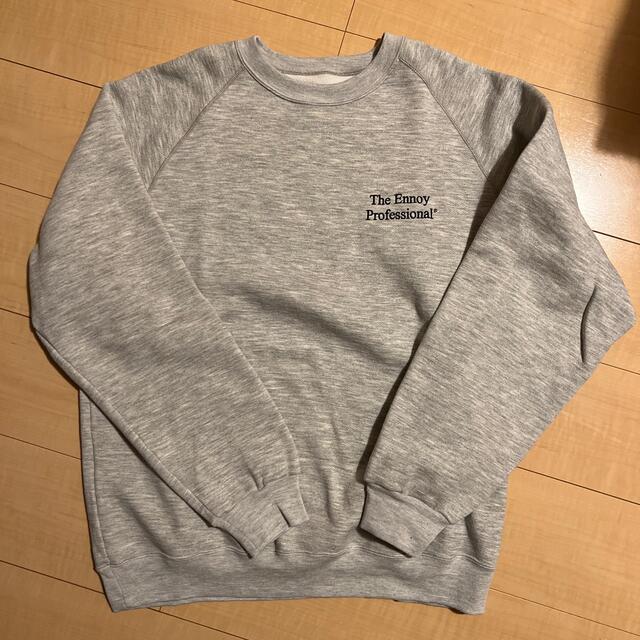 ennoy スタイリスト私物 CREW SWEAT gray Lサイズ 【破格値下げ ...