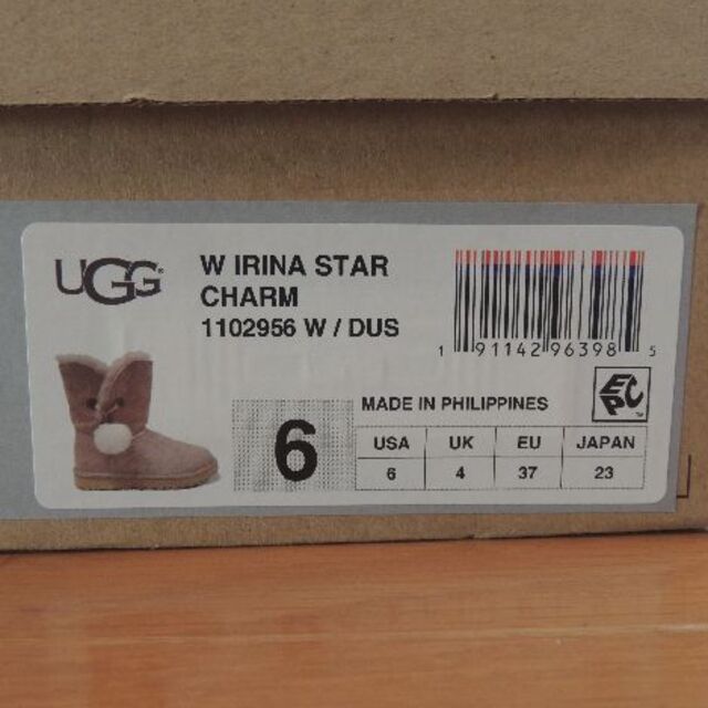 【未使用】UGG(23cm) Irina Star Charm 8