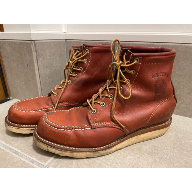 CHIPPEWA(チペワ)のレースアップブーツ　チペワ　USA レザーブーツ　ブーツ　ヴィンテージ メンズの靴/シューズ(ブーツ)の商品写真