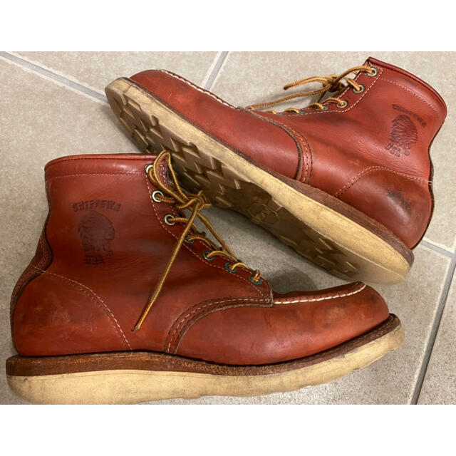 CHIPPEWA   レースアップブーツ チペワ USA レザーブーツ ブーツ