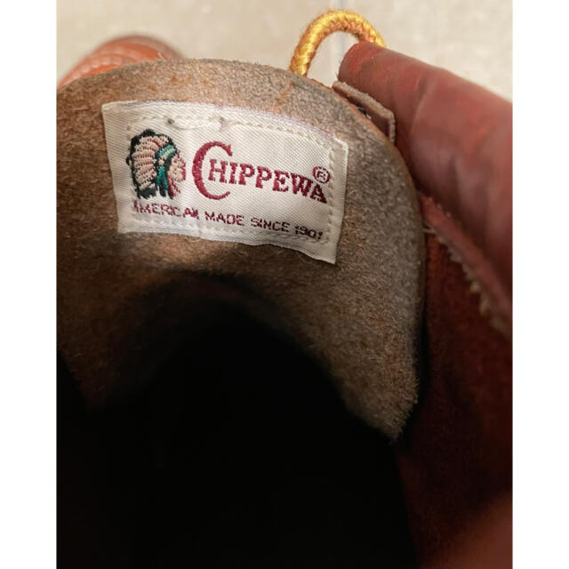 CHIPPEWA(チペワ)のレースアップブーツ　チペワ　USA レザーブーツ　ブーツ　ヴィンテージ メンズの靴/シューズ(ブーツ)の商品写真