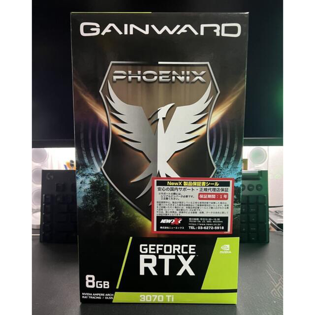 おまけ付】 GAINWARDPCI グラフィックスボードGeForce 3070TI RTX - PCパーツ - madmex.co.nz