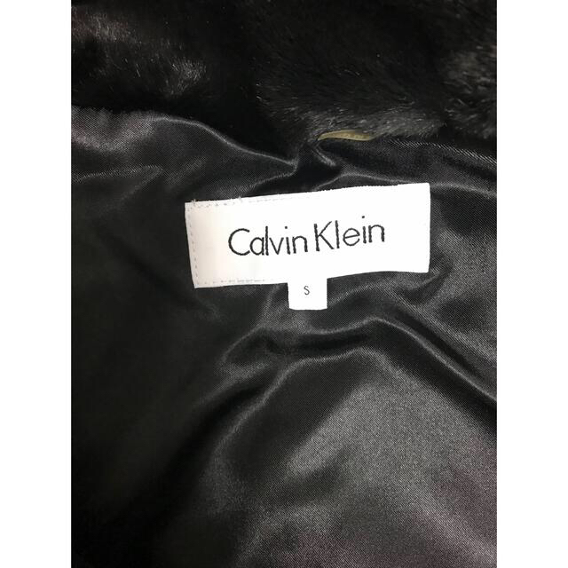 Calvin Klein(カルバンクライン)の極美品(^^)新品タグ付き! 高級Calvin KleinファーコートS-L レディースのジャケット/アウター(毛皮/ファーコート)の商品写真