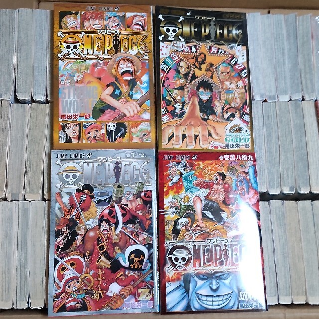 良品】ワンピース全巻101巻+関連本10冊+おまけ☆-