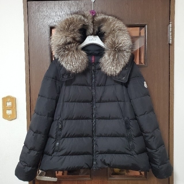 MONCLER - MONCLER CHITALUPA FOXファー付きショートダウン 1 美品の