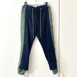 サカイ(sacai)の【使用数回】sacai/サカイ/ドッキングスラックス/バイカラー/1(スラックス)